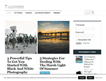 Tablet Screenshot of lightstalking.com